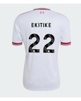 Liverpool Hugo Ekitike #22 Maglia Gara Trasferta Repliche 2026-27 Maniche Corte Liverpool Hugo Ekitike #22 Maglia Gara Trasferta Repliche 2026-27 Maniche Corte